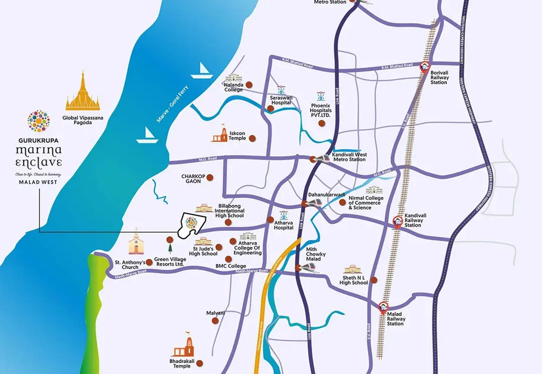 Location Plan of Codename Atlantic & Pacific